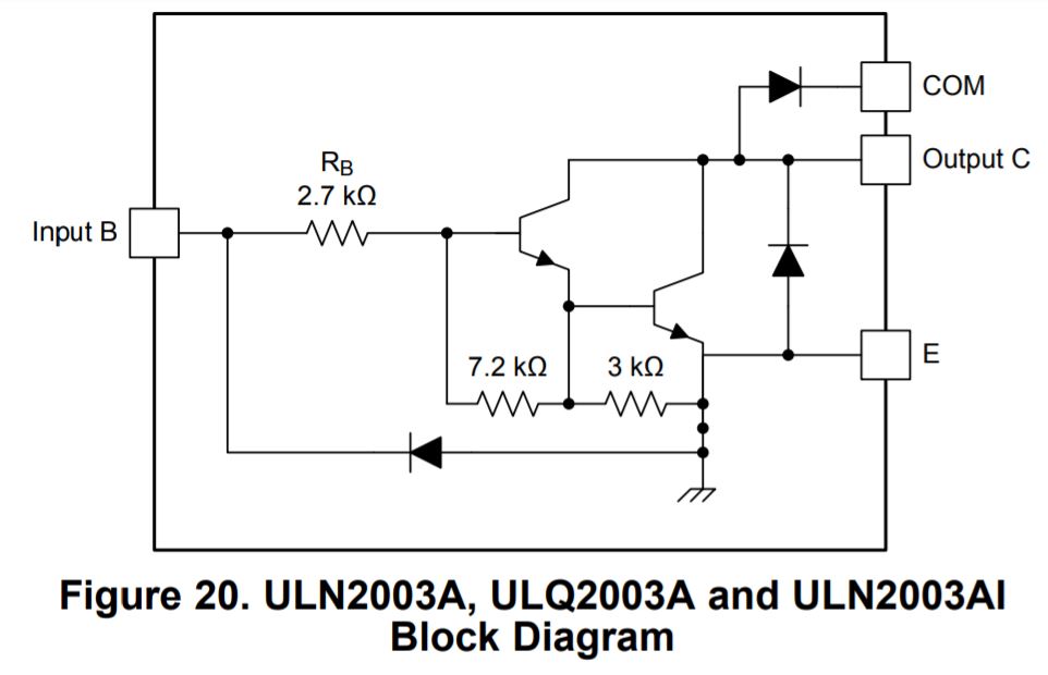 IC mạch tích hợp khuyếch đại ULN 2003 (gói 5 con)