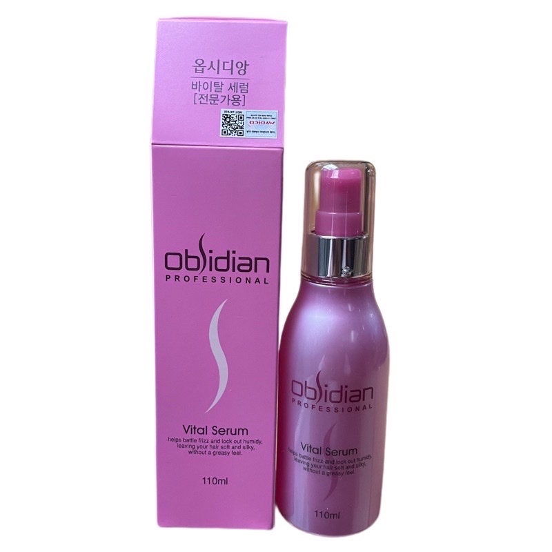 ????obsidian-korea????tinh dầu tái tạo tóc hư tổn obsidian vital serum 110ml