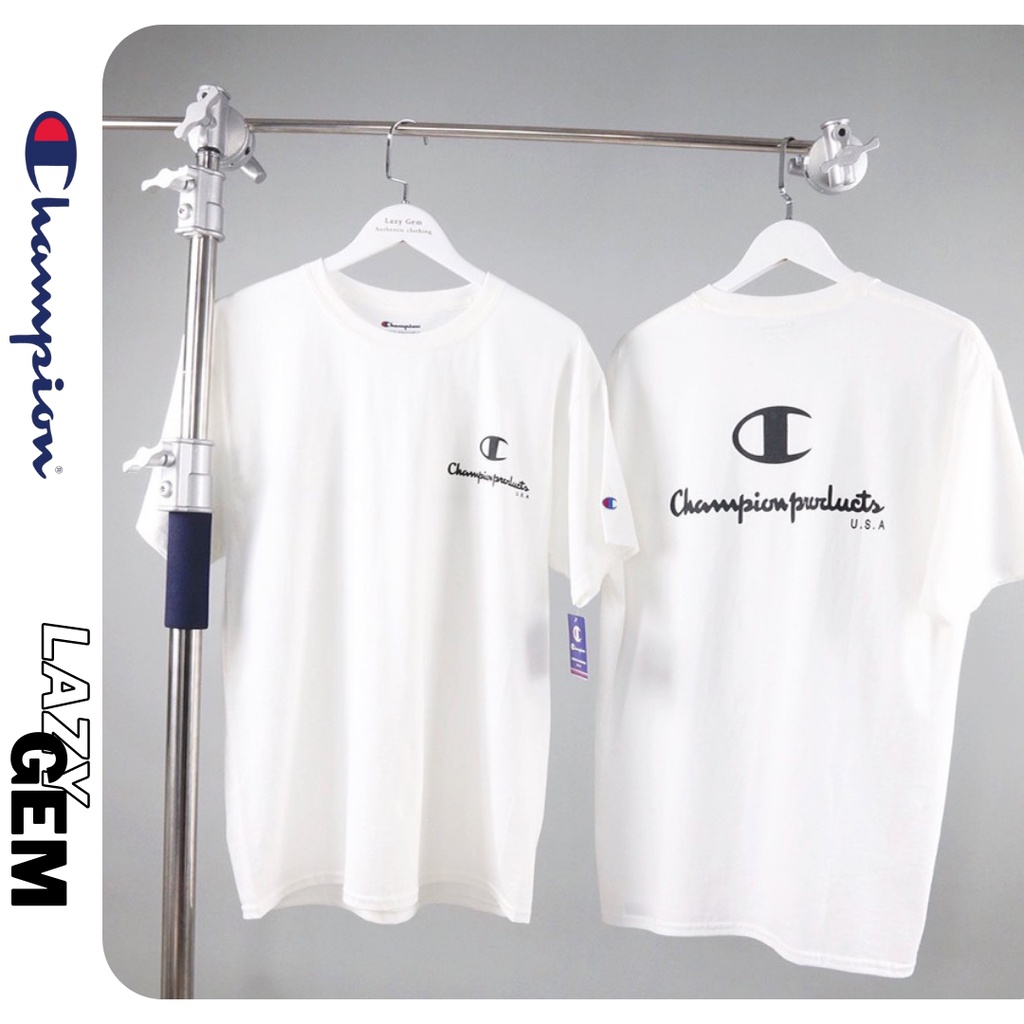 CHAMPION CHÍNH HÃNG  Áo Thun Champion Tagless Product Logo - AUTHENTIC 100 ĐƯỢC NHẬP TRỰC TIẾP TỪ MỸ