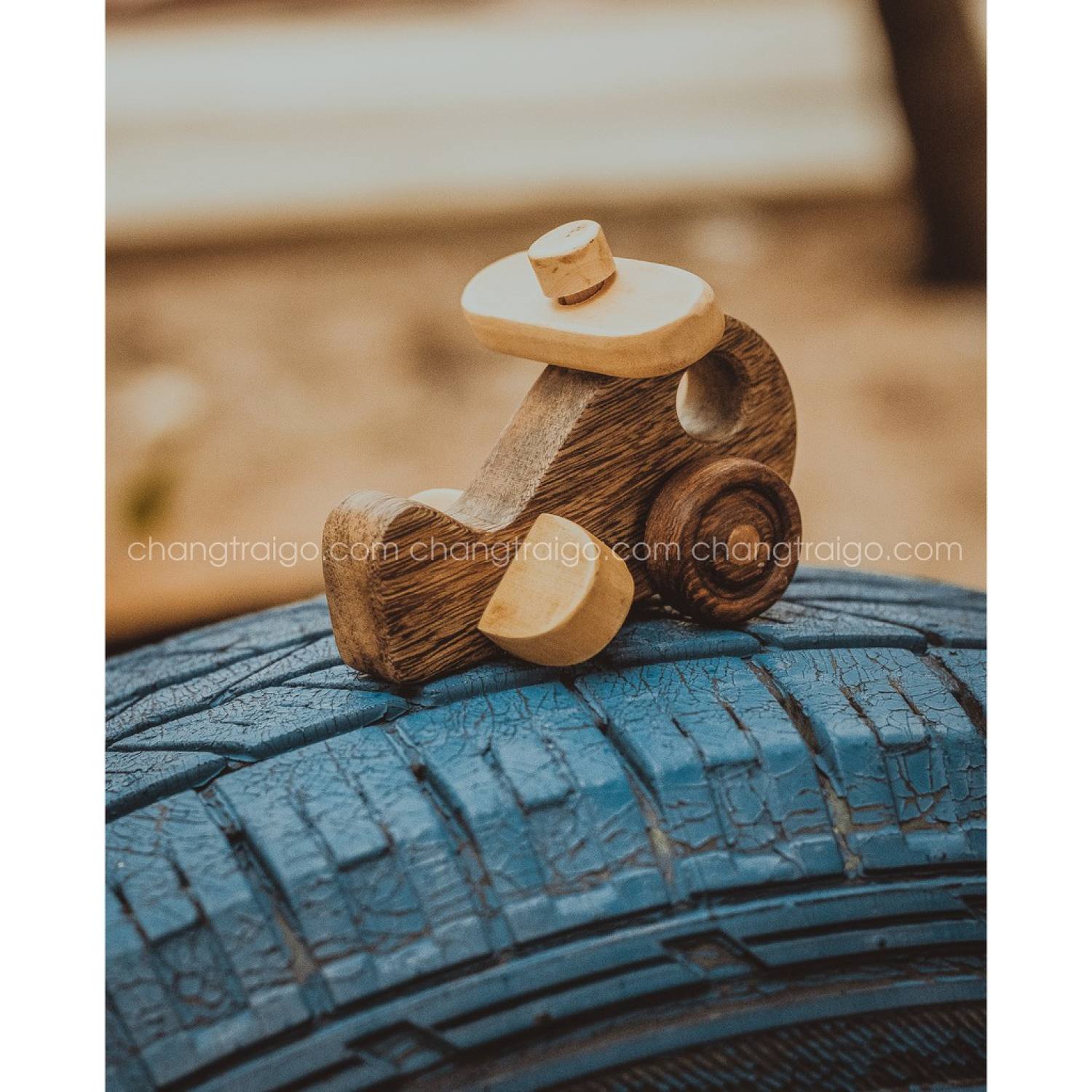 Đồ chơi gỗ Máy Bay Mini cho bé - Đồ chơi gỗ Gemoni