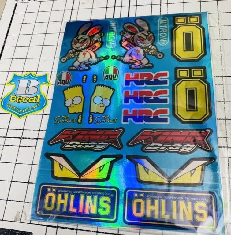 Tem logo sticker Crom thỏ