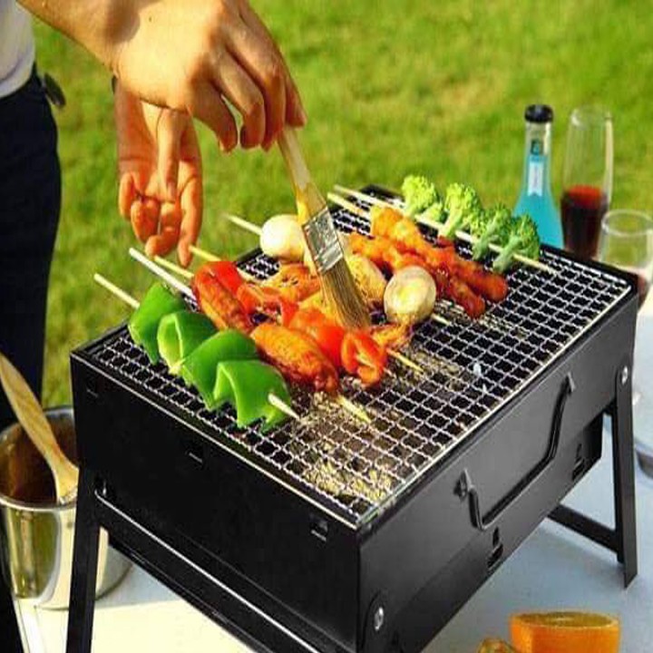 Bếp nướng than hoa vuông cao cấp