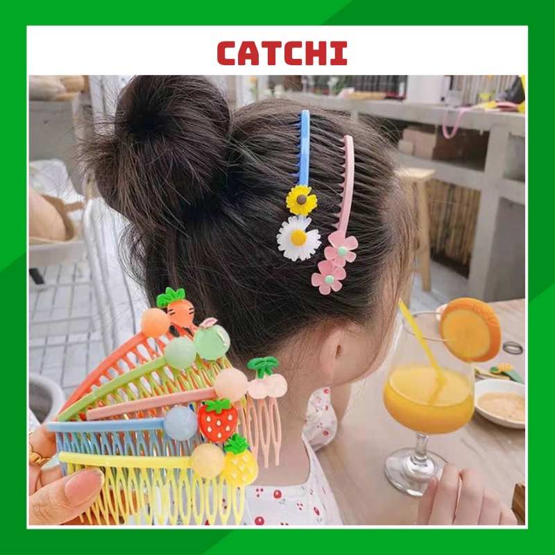 Lược bờm cài tóc siu xinh cho bé CatChi