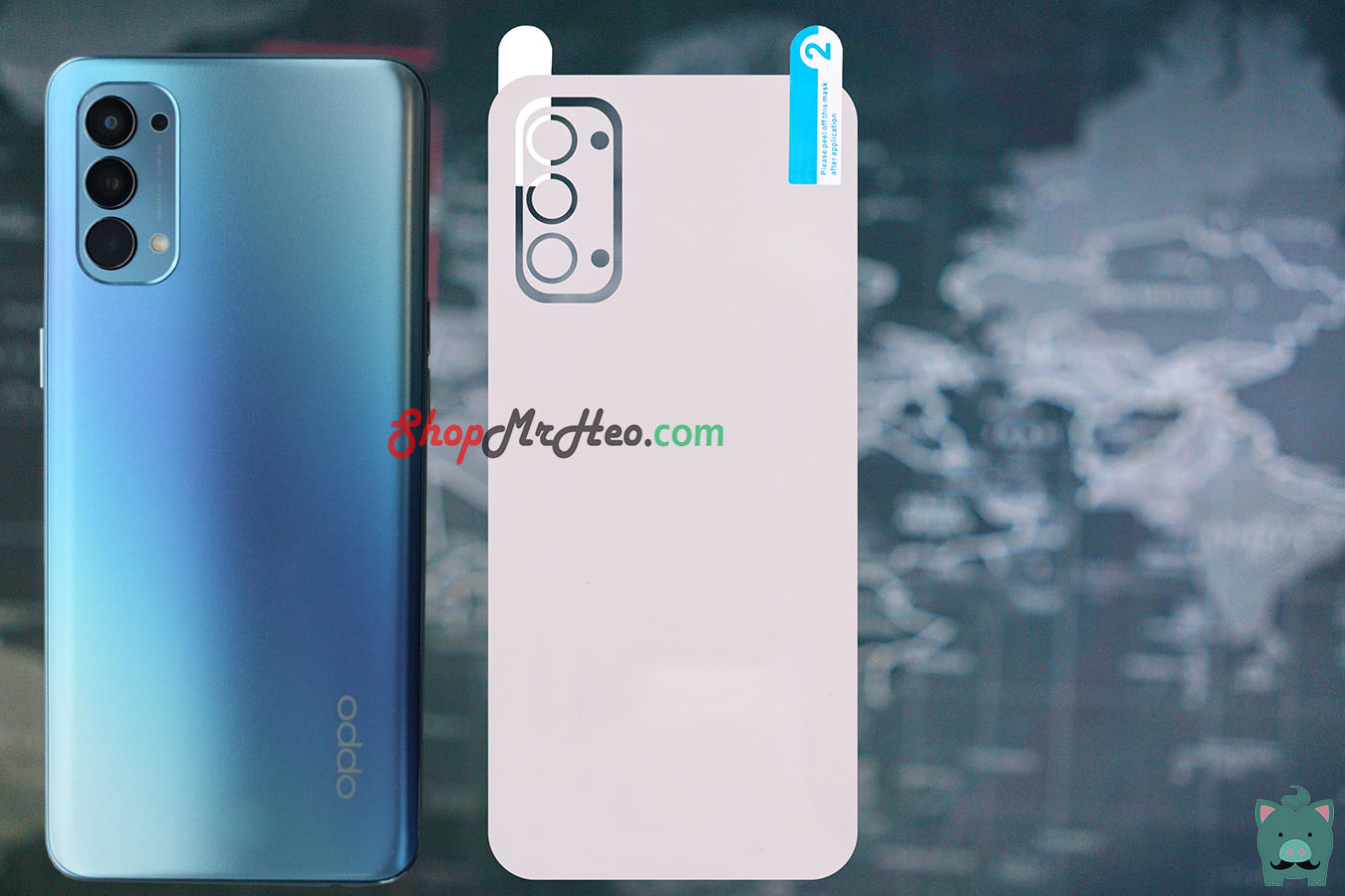 Dán Dẻo PPF Full Mặt Sau Lưng OPPO Reno4 - Reno 4 Pro