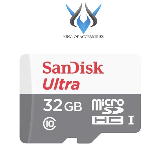 Thẻ nhớ MicroSDHC SanDisk Ultra 32GB 80MB/s (New)