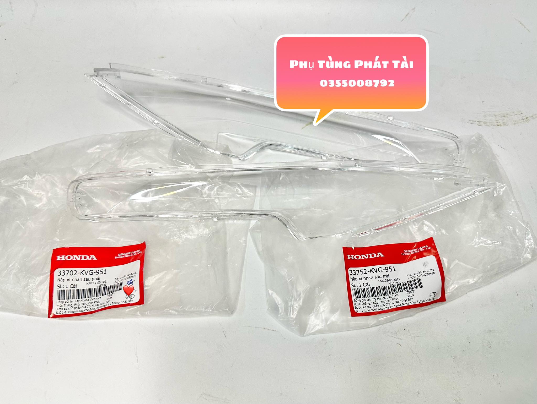 Chụp đèn xi nhan sau air blade 2010 chính hãng honda