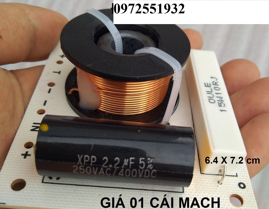 Mạch phân tần cho loa tép rấT chất lượng - giá 1 chiếc ĐIỆN TÍN AUDIO