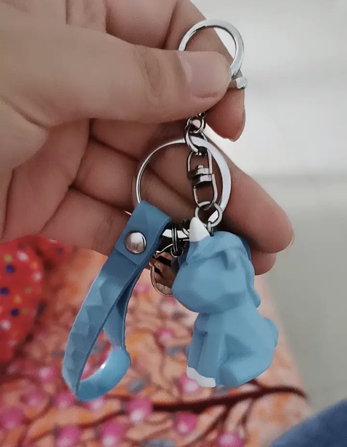 Móc khóa 3D Silicon Hình Thú Cho Cặp Đôi