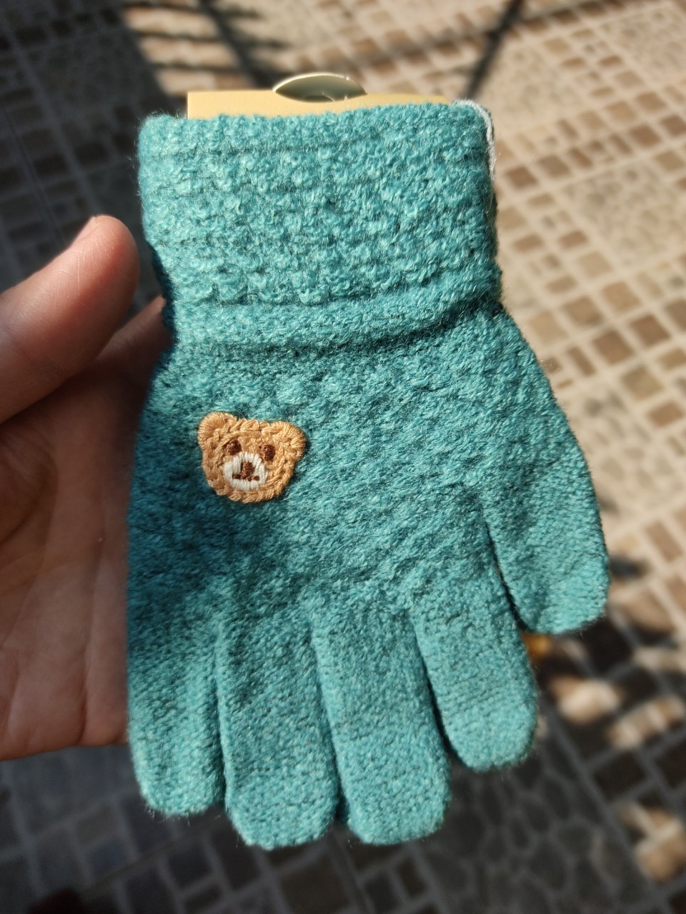 Găng tay len bé trai (1đôi) size từ 3-6 tuổi