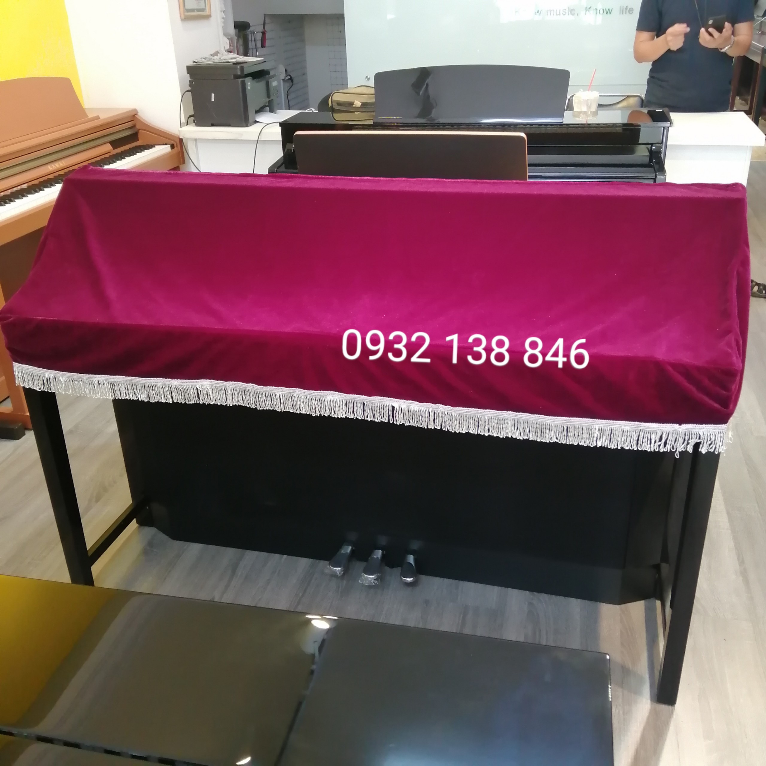 [HCM]KHĂN PHỦ ĐÀN PIANO ĐIỆN SCLP-430B