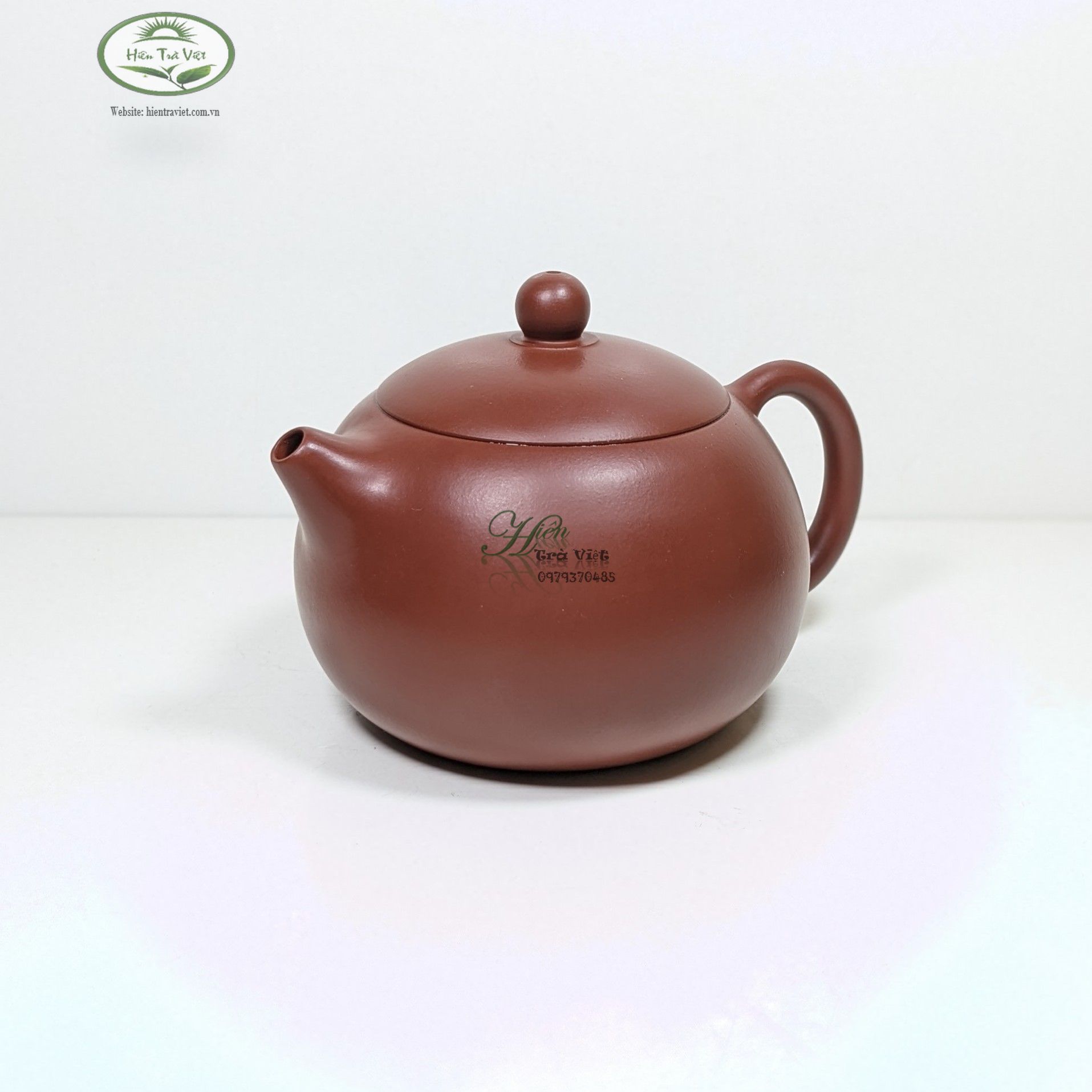 MS 163 Ấm tử sa Nghi Hưng tây thi 350ml (khoáng đại hồng bào)
