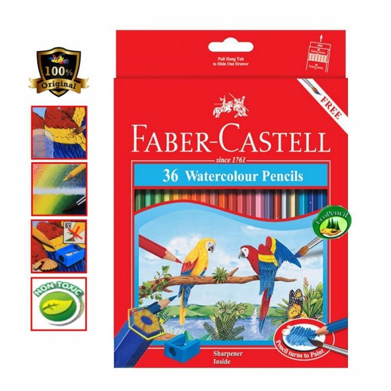 [OFFICIAL] Chì Màu Nước Parrot Faber-Castell