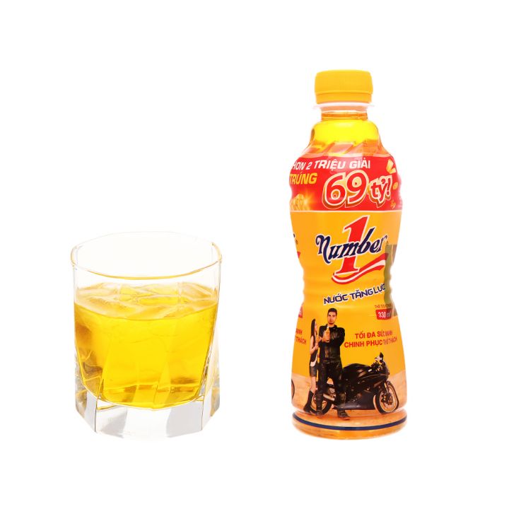 Combo 3 chai Nước tăng lực Number one chai 330ml