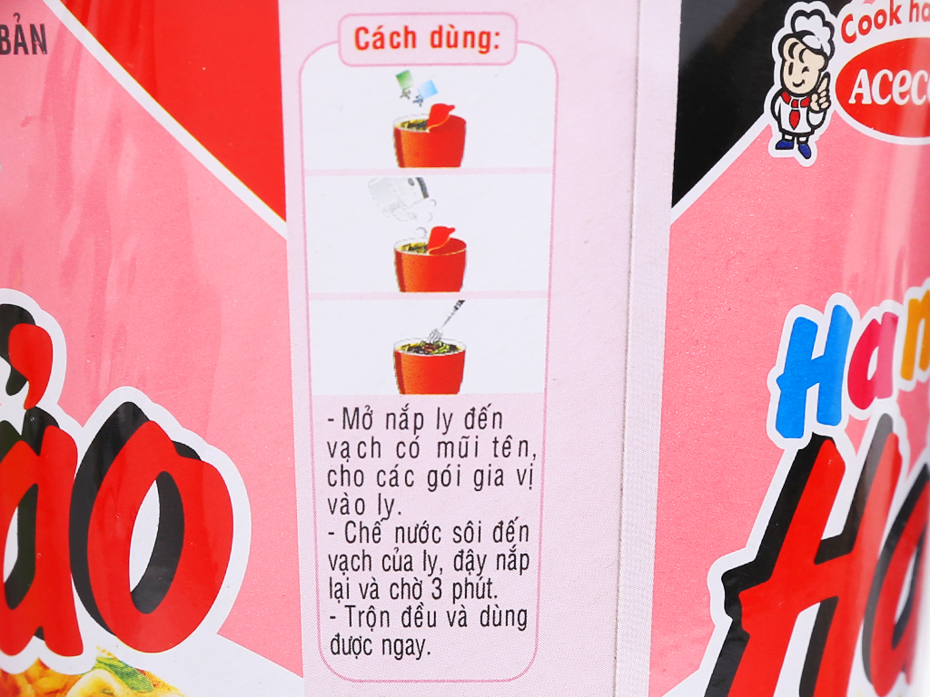 [HCM]Combo 2 ly mì Handy Hảo Hảo tôm chua cay 67g