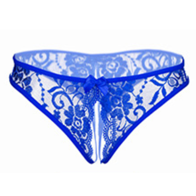 Sexy Women's Underwear with Slit at the Bottom