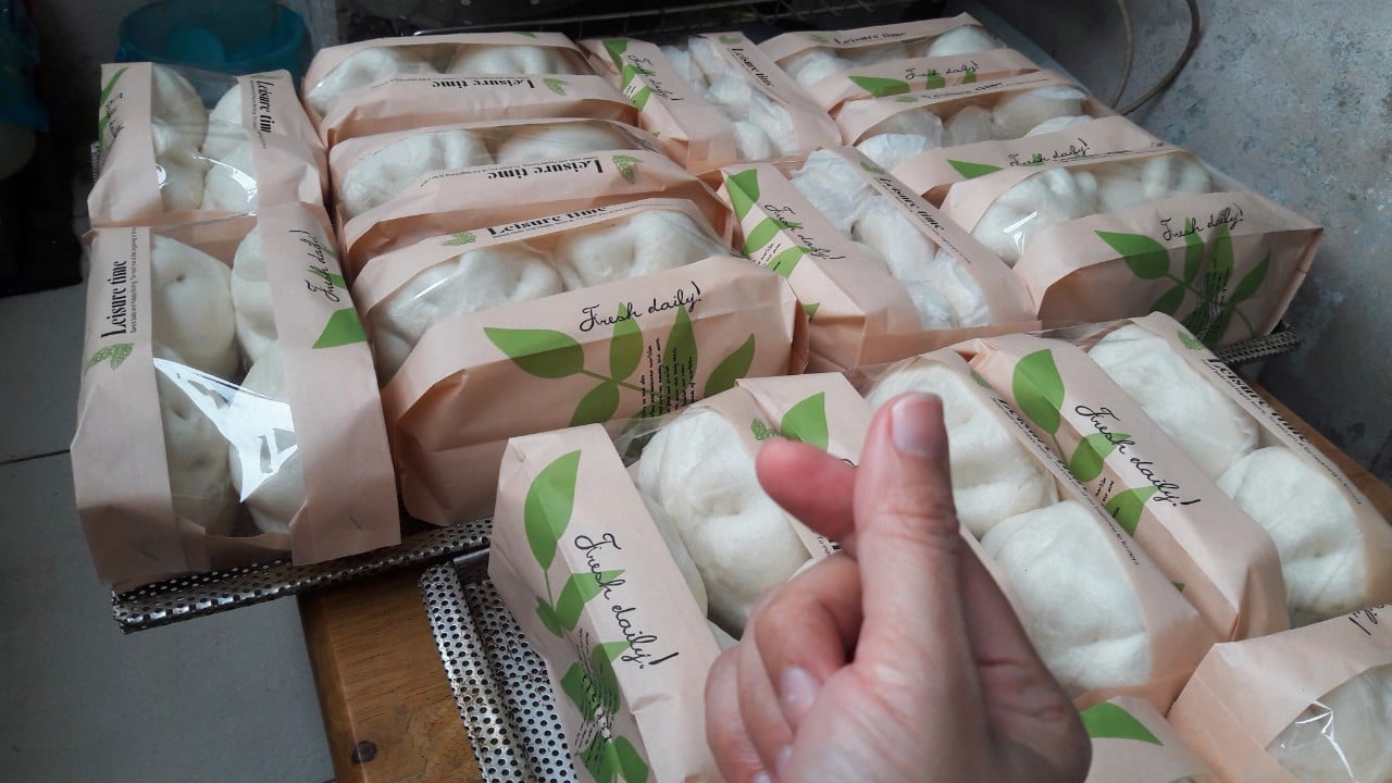 Set 10c Túi giấy đựng bánh mì (túi dọc)
