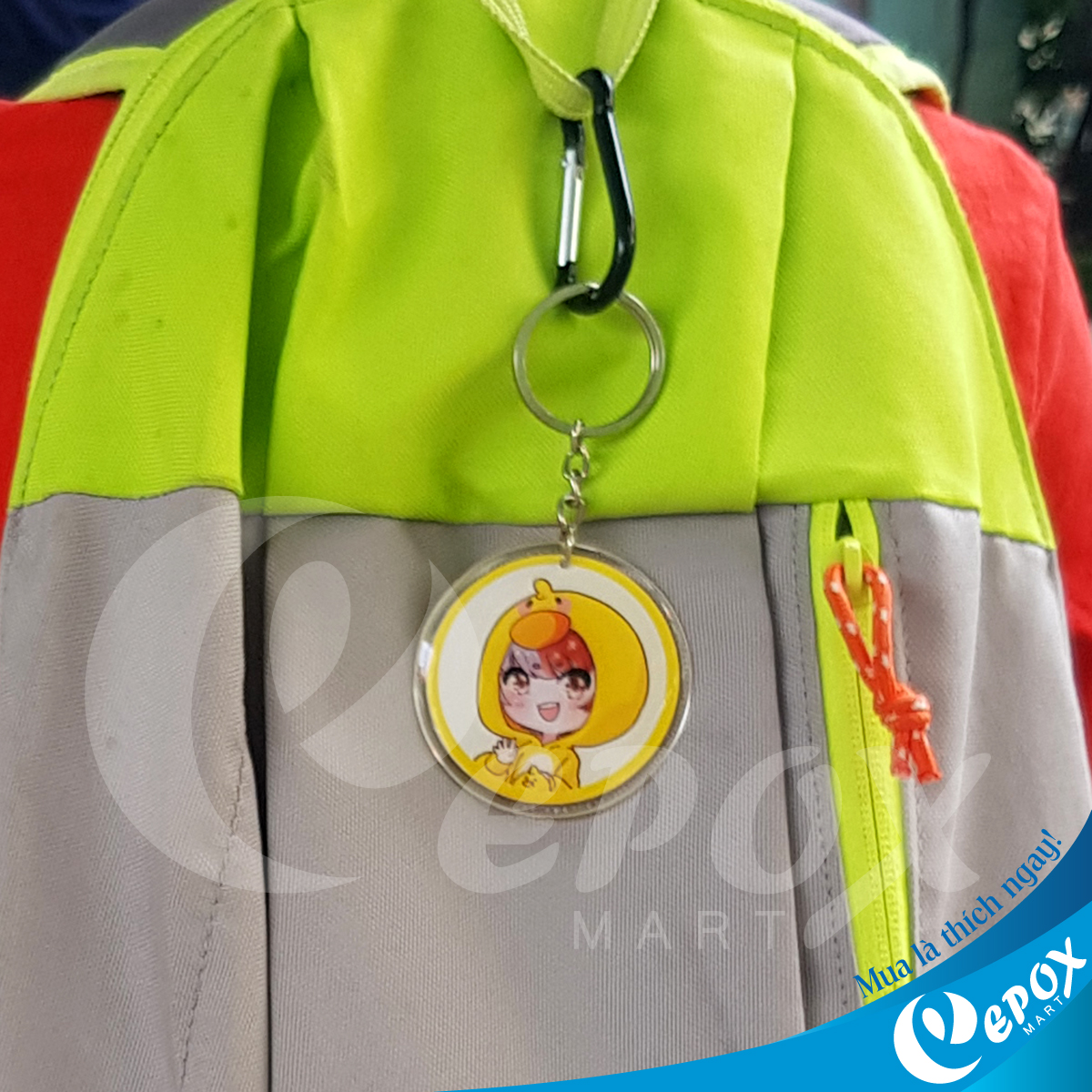 Combo 8 móc khóa Hero Team đổ keo 5,5cm