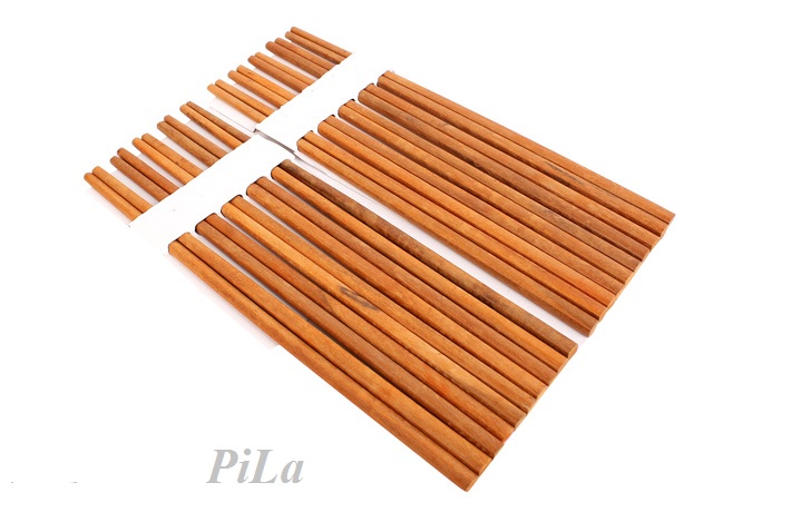 [HCM]Combo 10 Đôi Đũa Gỗ Tự Nhiên Siêu Rẽ