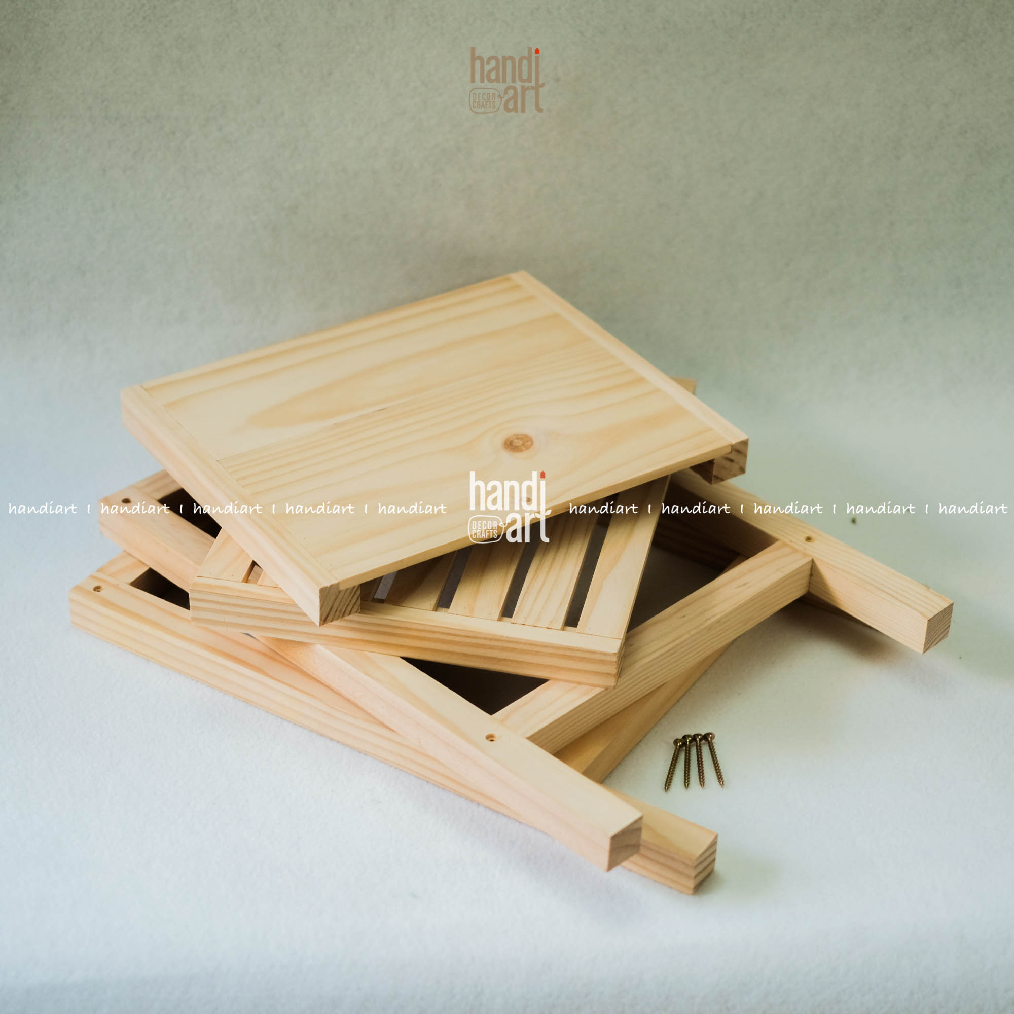 Kệ gỗ đầu giường, tab gỗ trang trí