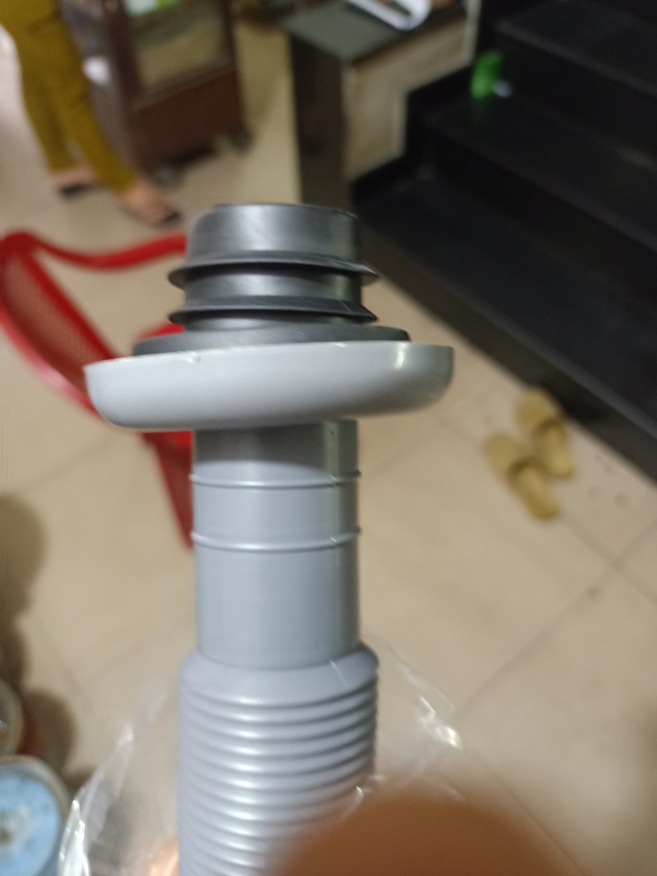 BỘ XẢ LAVABO RUỘT GÀ XÁM (XẢ LẬT  -XẢ NHẤN)