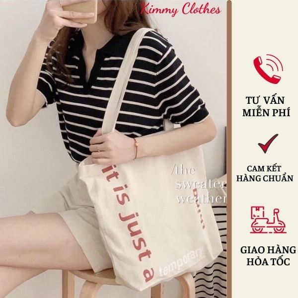 Áo len kẻ cổ đức bo gấu, áo  len mongtoghi