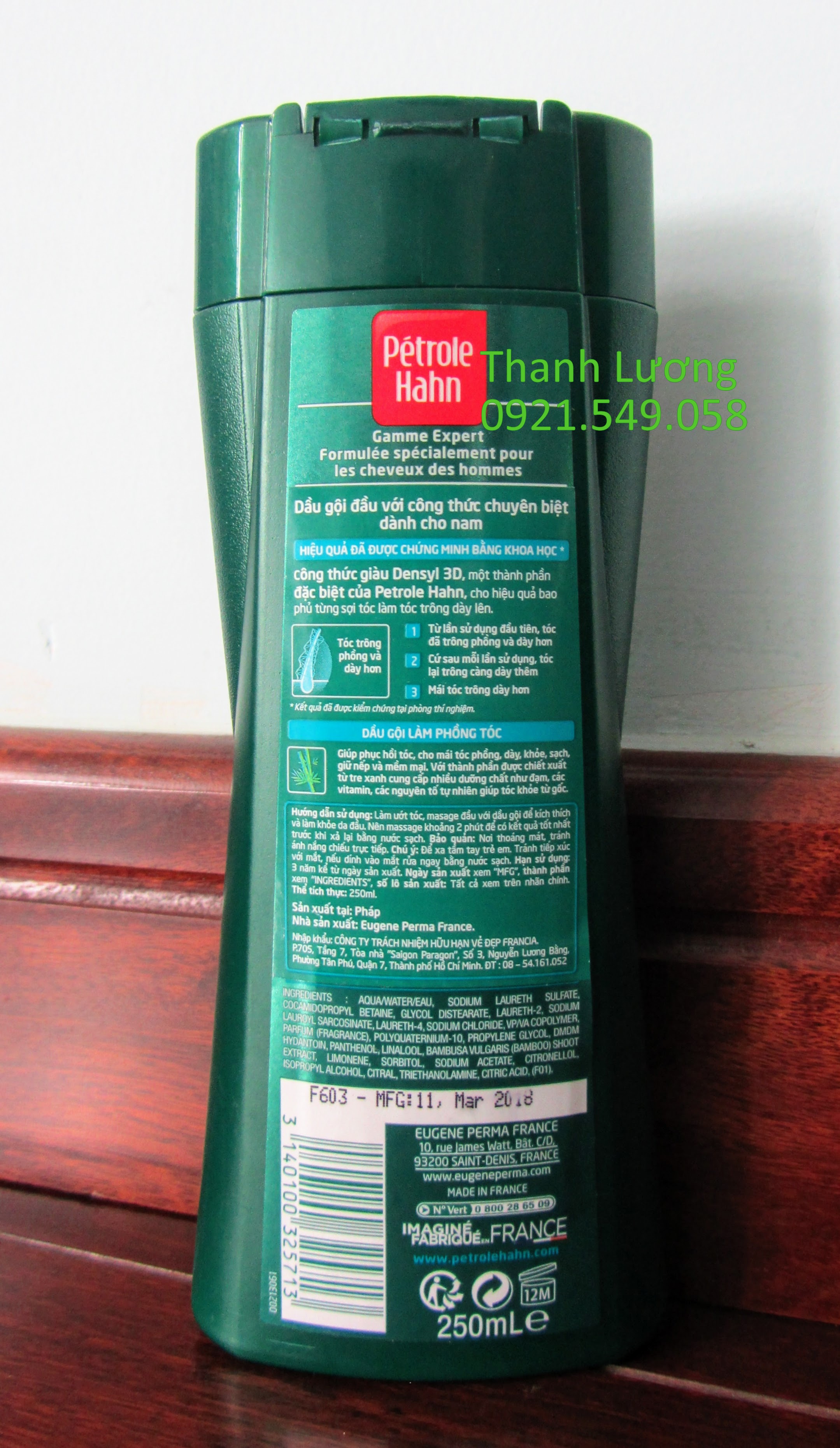 Dầu gội Petrole Hahn (250ml) - Pháp