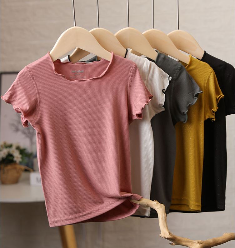 Áo crotop cuốn biên
