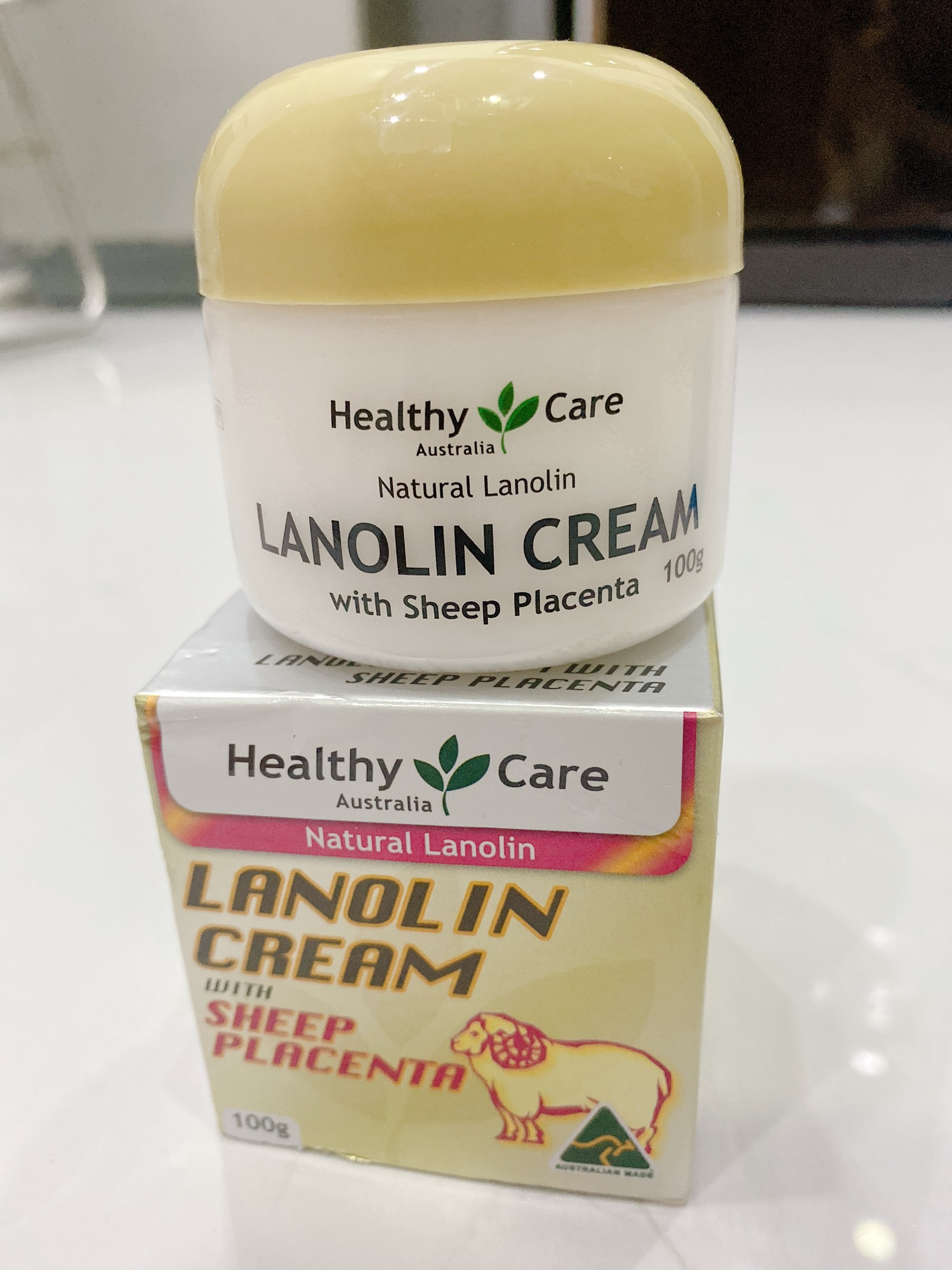 Kem nhau thai cừu Lanolin Úc