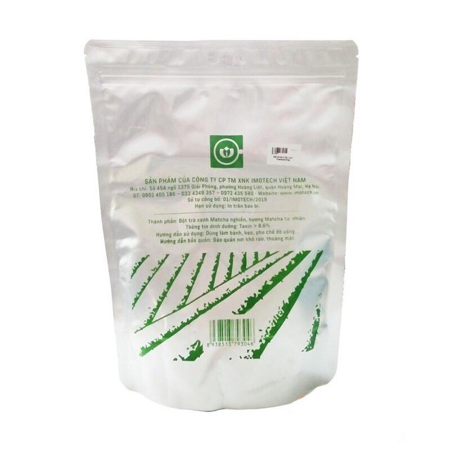 [HCM]Bột Trà Xanh Đài Loan Imotech - 100Gr ( Chiết Lẻ )