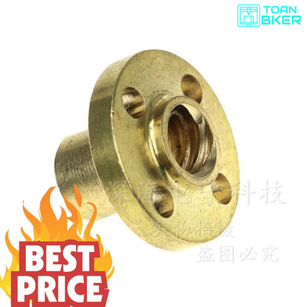 Đai ốc gắn vitme T8 bước 8mm