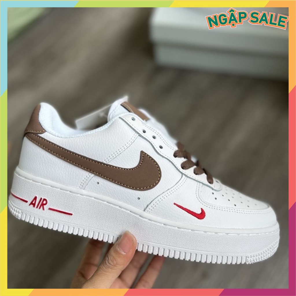 Giày AF1 vạch nâu cao cấp ( full box + free ship )