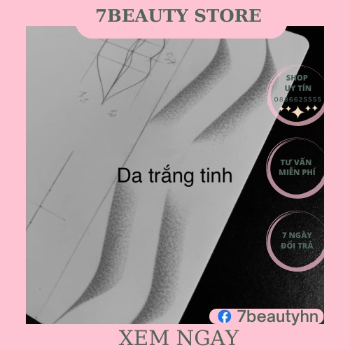 Da Giả Tập Xăm [Mày,Môi,Mí] Các Loại