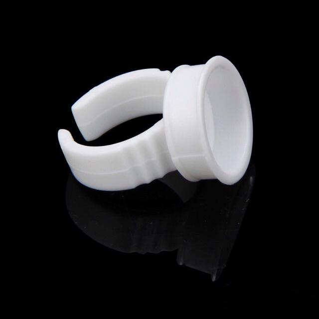 100 Nhẫn Đựng Mực Phun Xăm