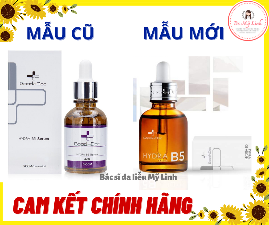 [TEM CÔNG TY] SERUM  B5 GOODNDOC CẤP NƯỚC PHỤC HỒI DA