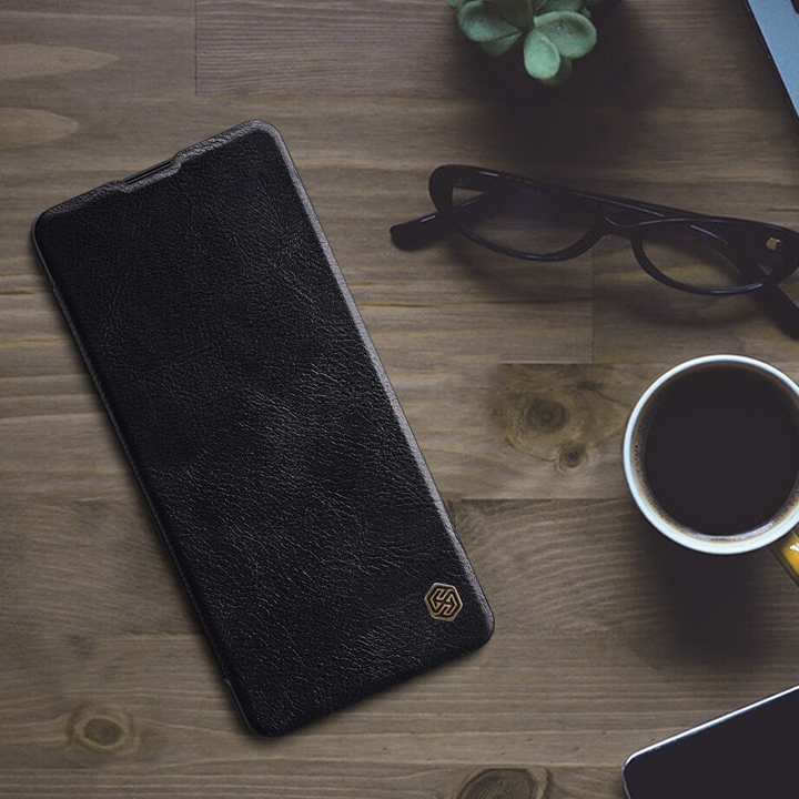 Bao da SamSung Galaxy Note 10 Lite chính hãng Nillkin QIN