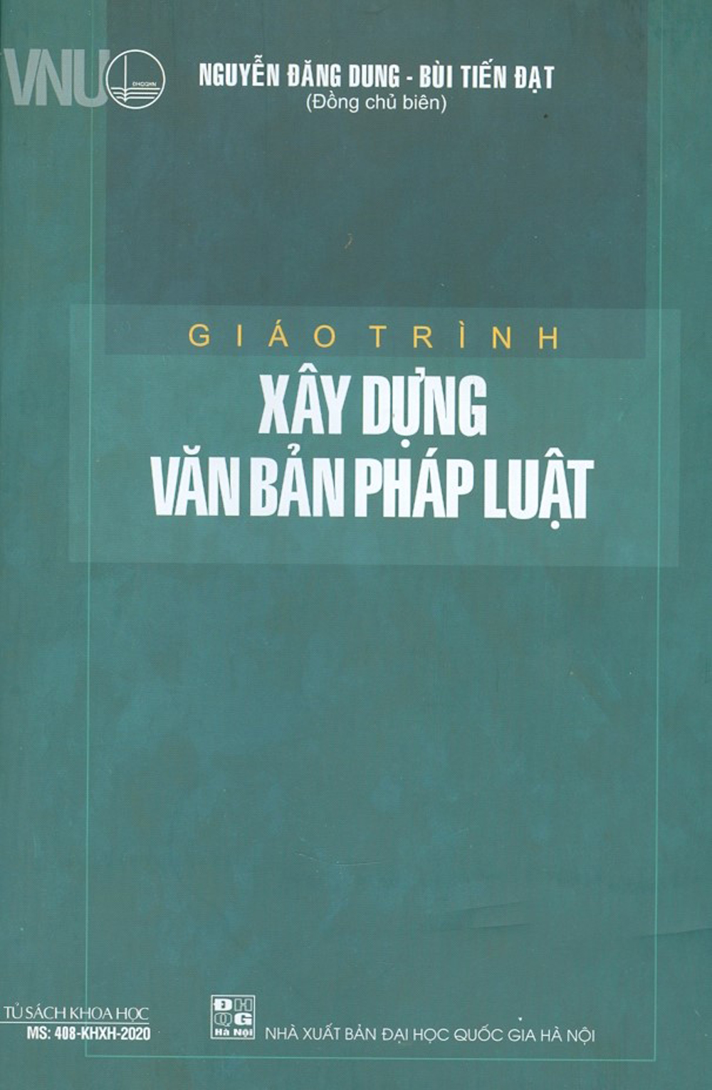 Giáo Trình Xây Dựng Văn Bản Pháp Luật