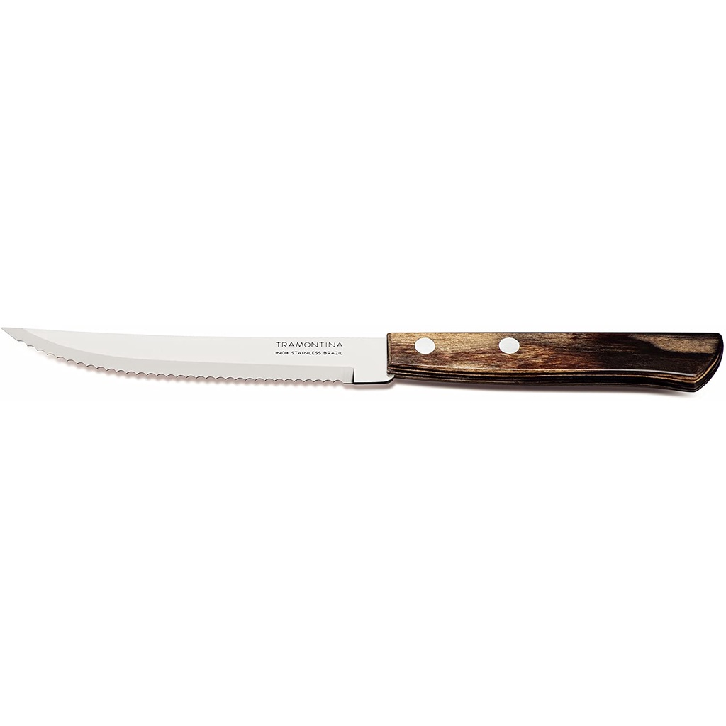 DAO ĂN BÒ BEEFSTEAK CÁN GỖ TRAMONTINA POLYWOOD