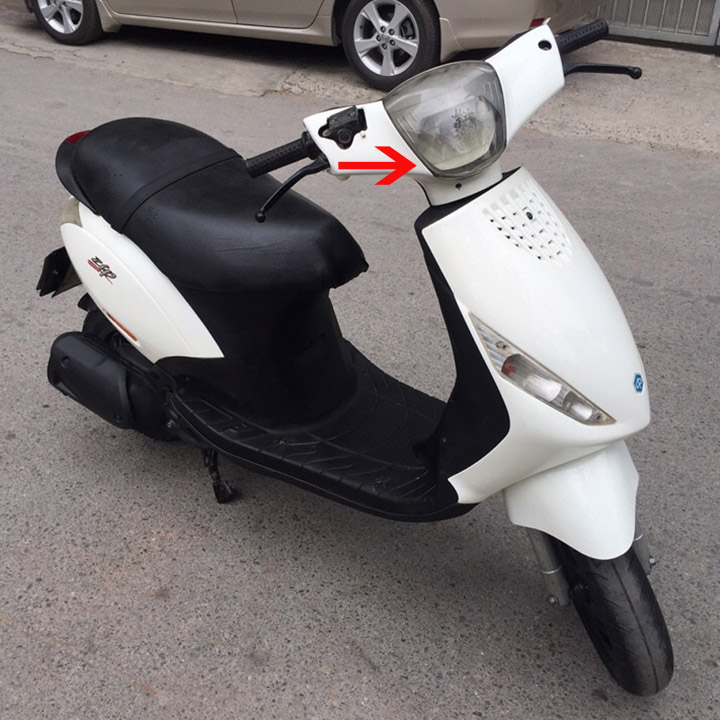 Mặt kính đèn pha xe ZIP -  chất liệu cứng lắp đặt đơn giản kính pha zip