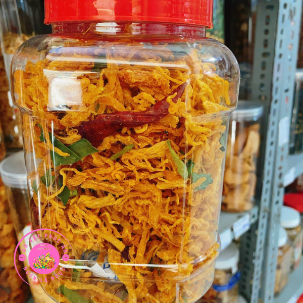 Khô Gà Lá Chanh Cay Cay Hấp Dẫn 500g
