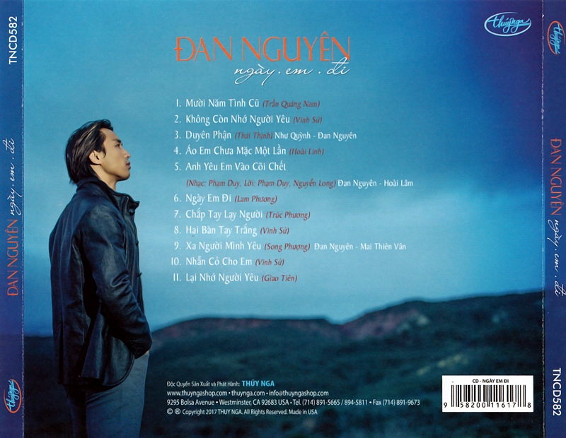 [MDX] ĐĨA CD ĐAN NGUYÊN - CD NGÀY EM ĐI