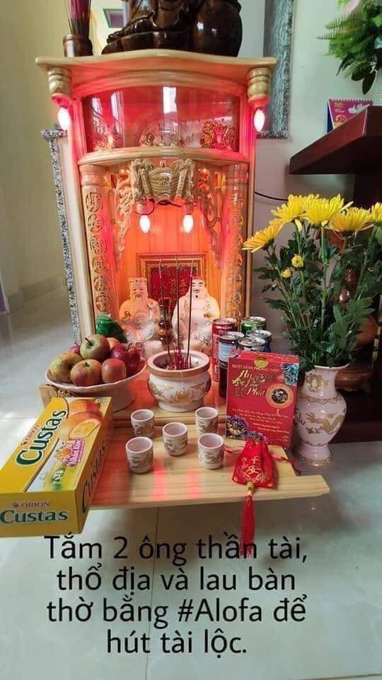 combo 5 gói nhỏ bột phong thủy  Alofa