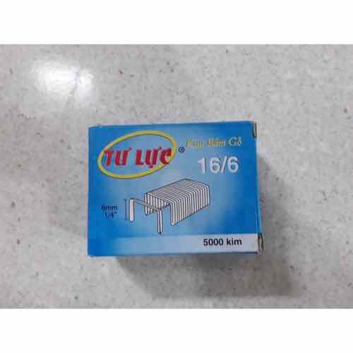 Hộp 500 ghim bấm gỗ tự lực 16/6