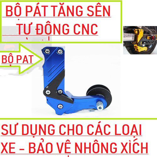 PÁT TĂNG SÊN XE MÁY CNC TỰ ĐỘNG , BÁT TĂNG XÍCH SÊN , ĐỒ CHƠI XE MÁY , PHỤ KIỆN XE MÁY