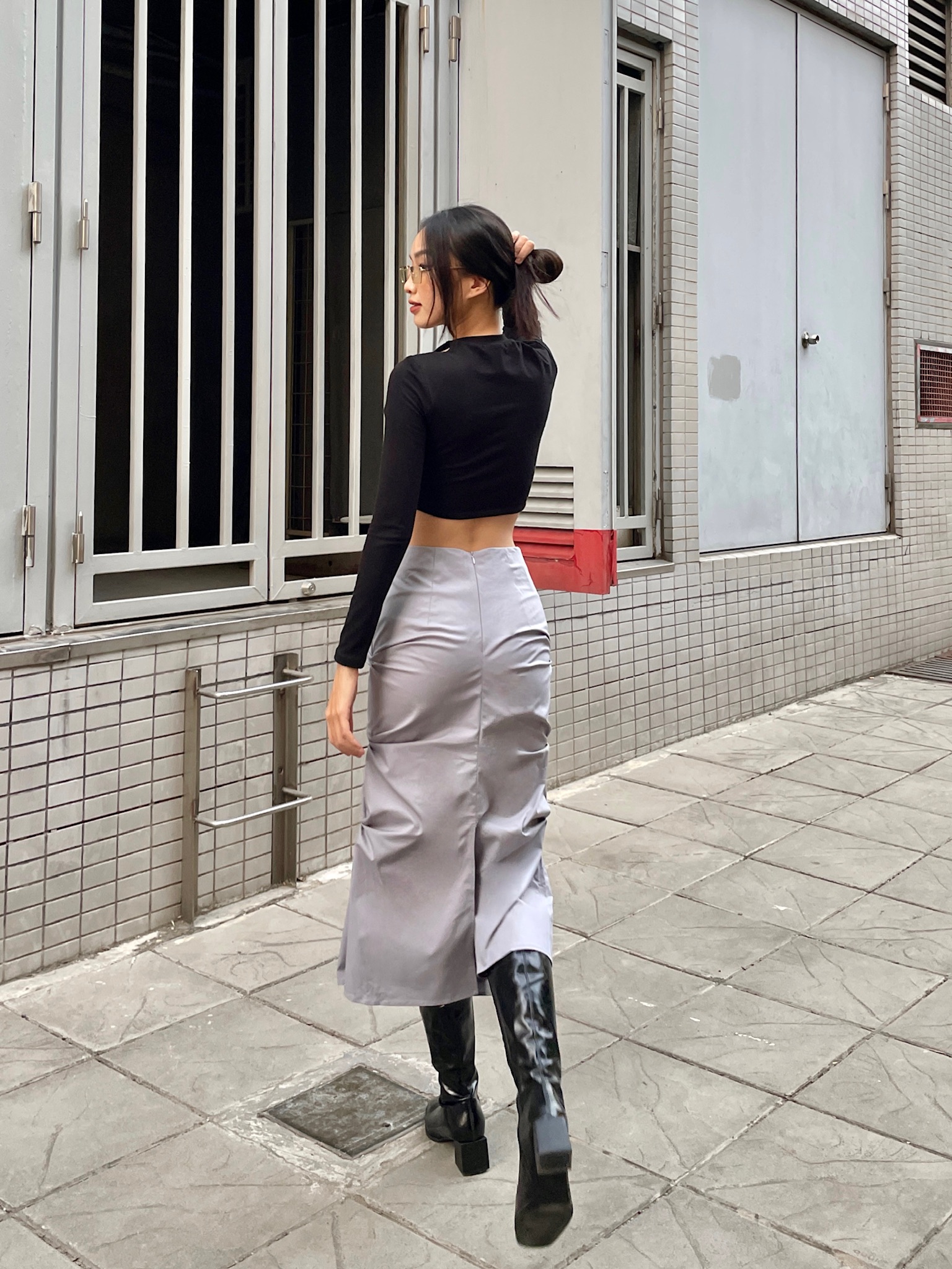 Áo croptop tay dài | NADIA TOP - CLÉLIE