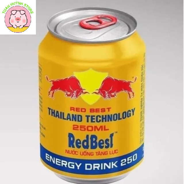 Nước tăng lực Red Best (không phải Red bull) 24 lon/ thùng