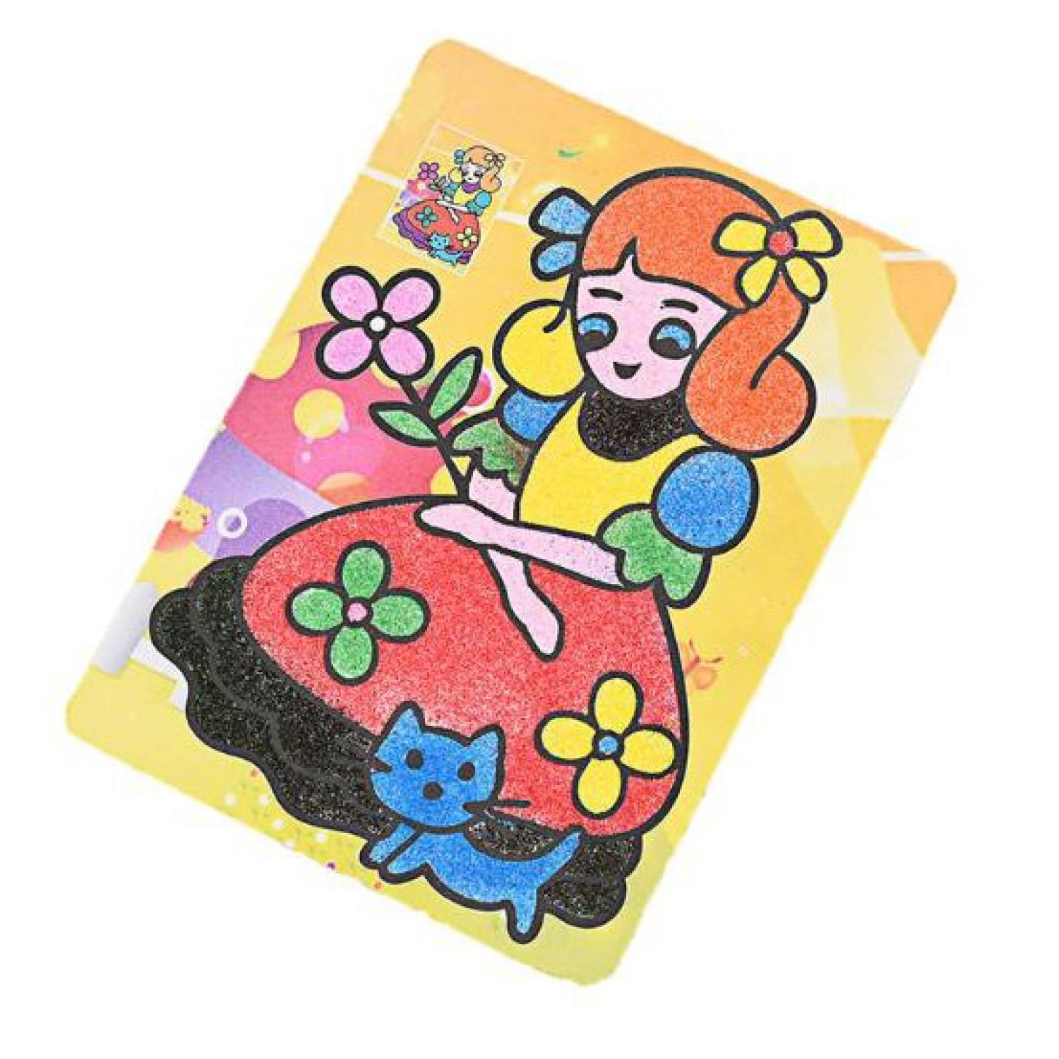 Set 2 Tranh Cát Khổ A4 Cho Bé