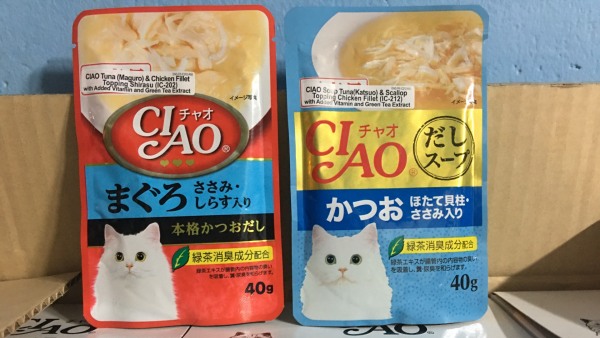 [Tân Phú] pate Ciao cho mèo gói 60g
