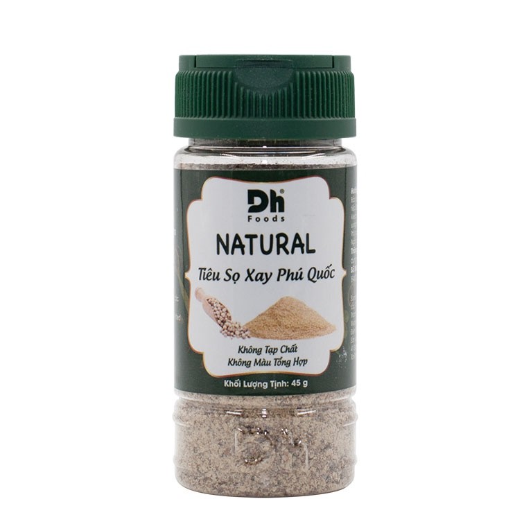 Natural Tiêu Sọ Xay Phú Quốc Dh Foods
