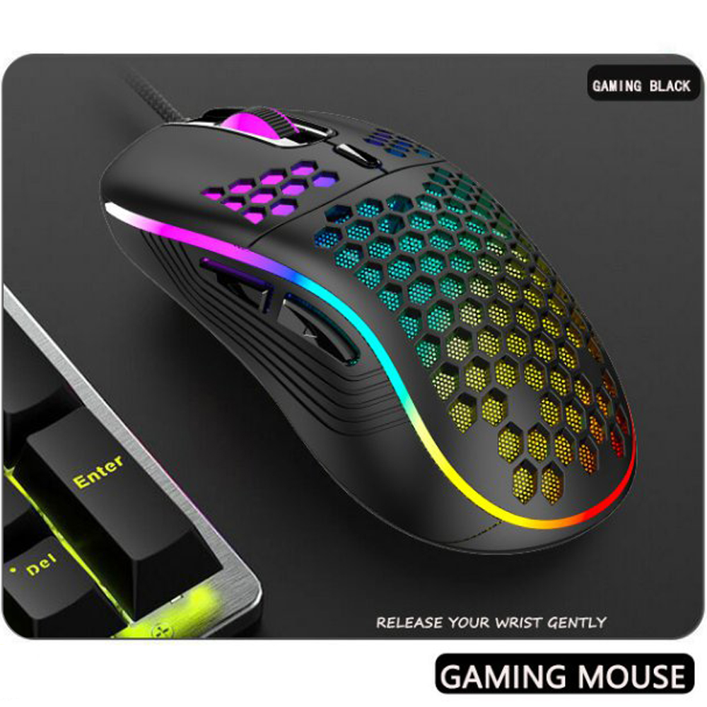 Chuột Máy Tính Gaming Có Dây D110- LED RGB