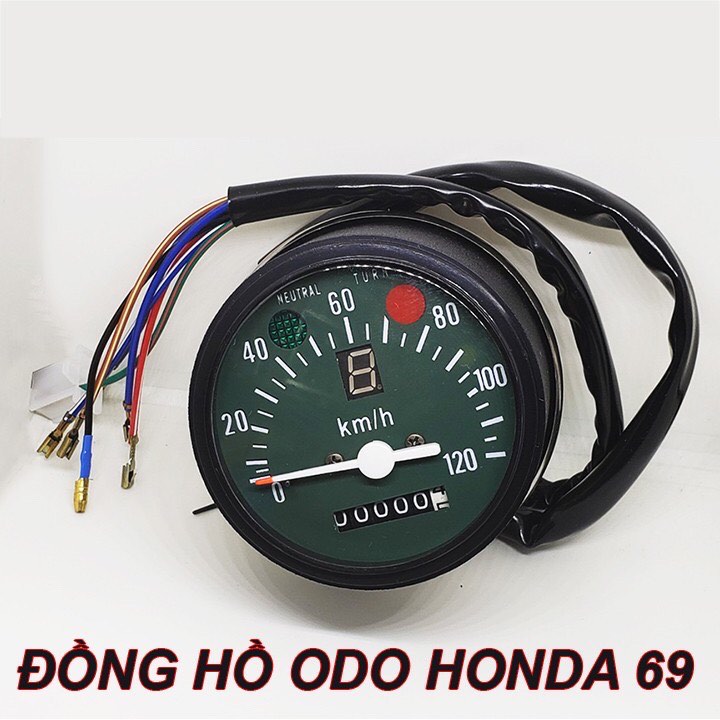 ĐỒNG HỒ ODO XE HONDA 69 - CHUẨN ZIN